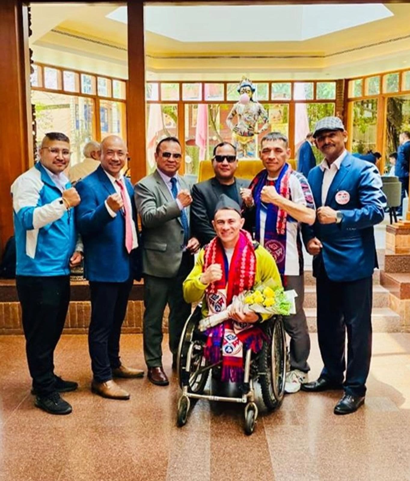 Para Athlete visiting Nepal to climb Mt. Everest